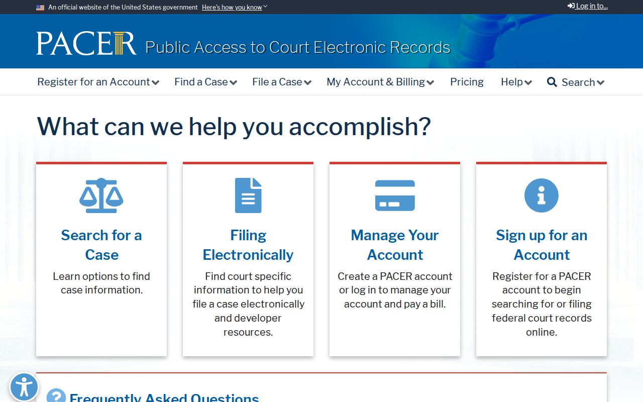Ste. Genevieve County federal criminal court records PACER portal